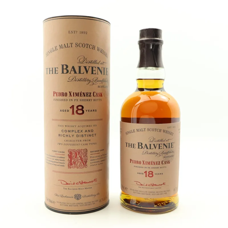 Balvenie – 18 Year Old Pedro Ximenez Cask (70cl, 48.7%)