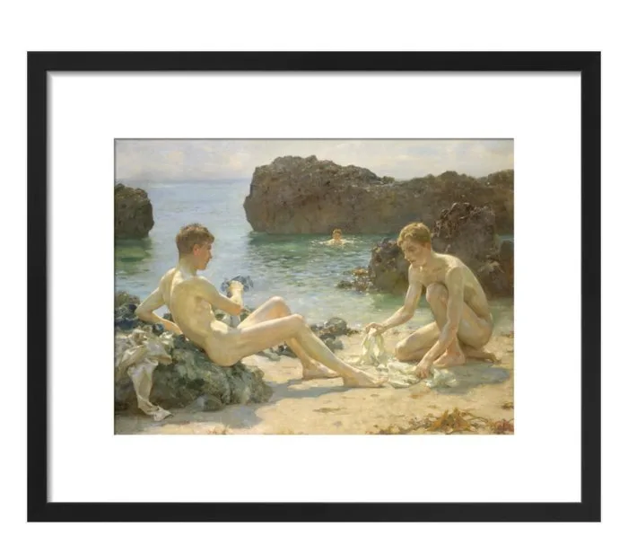 Henry Scott Tuke RA - “The Sunbathers”