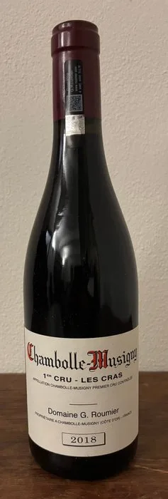 2018 Domaine G. Roumier, Les Cras - Chambolle Musigny 1er Cru - 1 Bottle (0.75L)