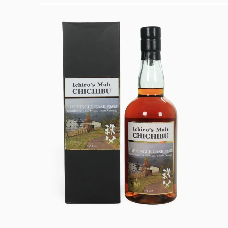 Chichibu – 5 Year Old 2013 Single Oloroso Sherry Cask #2593 Germany Exclusive Japanese Single Malt Whisky (2018) (70cl, 49.7%)