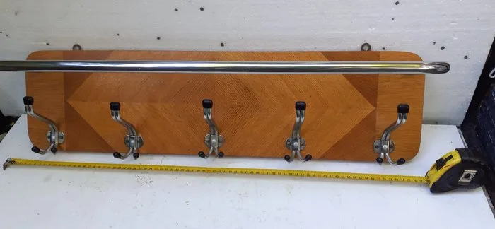 Coat rack - Wood, Chrome
