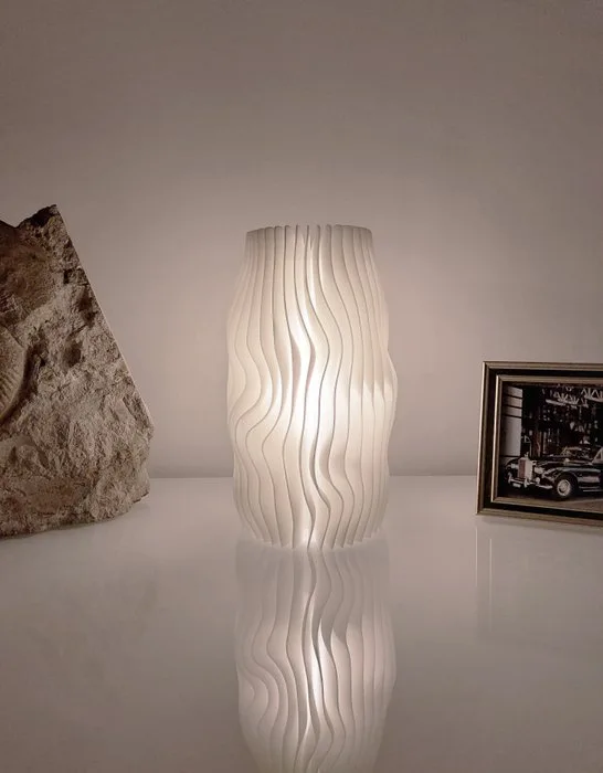 Swiss Design - Table lamp - Glacier #1 Night light - EcoLux - Desk lamp