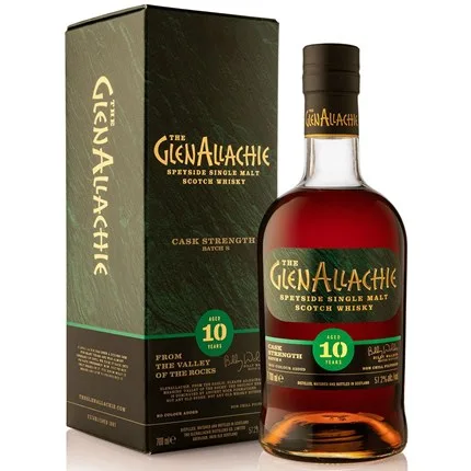 GlenAllachie – 10 Year Old Cask Strength Batch 8 (70cl, 57.2%)