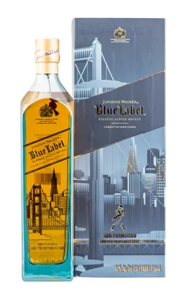 Johnnie Walker Blue Label San Francisco Limited Edition Design