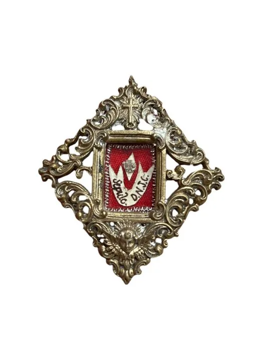 Reliquary - Bronze, golden cartouche, Glass - the 20th century - From the Tomb — Our Lord Jesus Christ