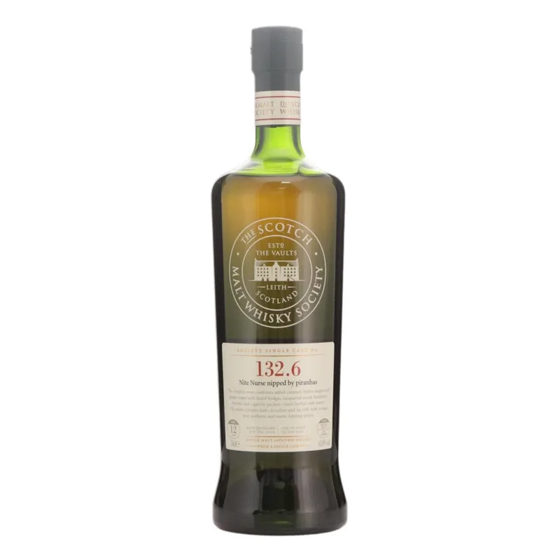 Karuizawa – 2000 SMWS 12 Year Old 132.6 - Nite Nurse nipped by piranhas (70cl, 63.00%)