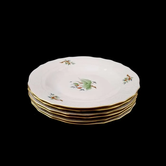Herend - Dessert service (6) - Porcelain - Roccaile