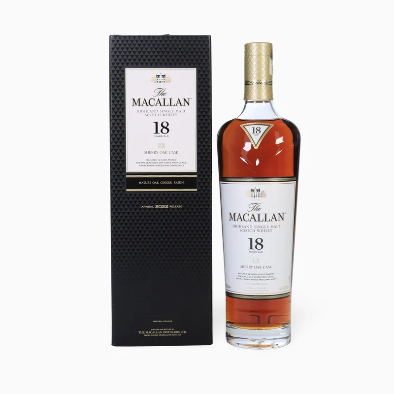 Macallan – 18 Year Old (2022) Sherry Oak