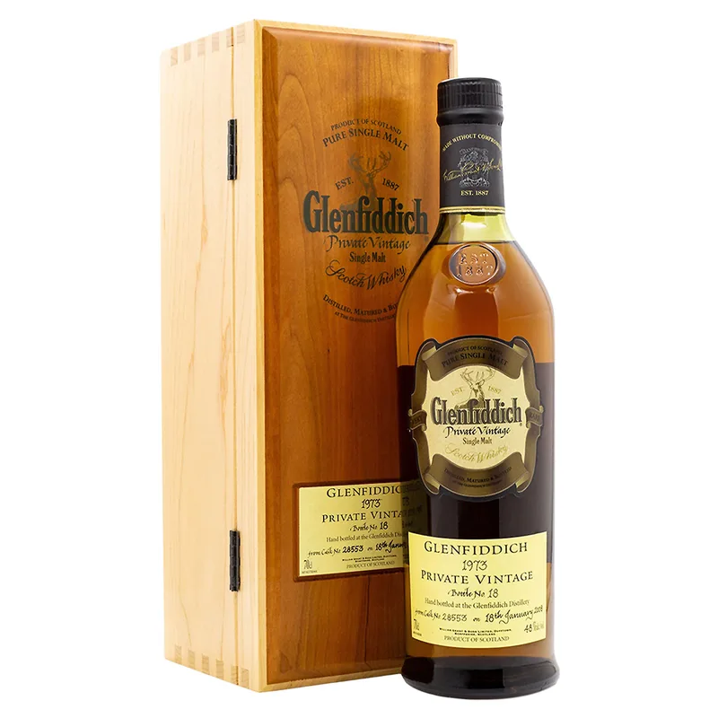 Glenfiddich – Aged 34 Years 1973/2008 Cask 28553 Private Vintage Hand-Bottled (70cl, 48%)