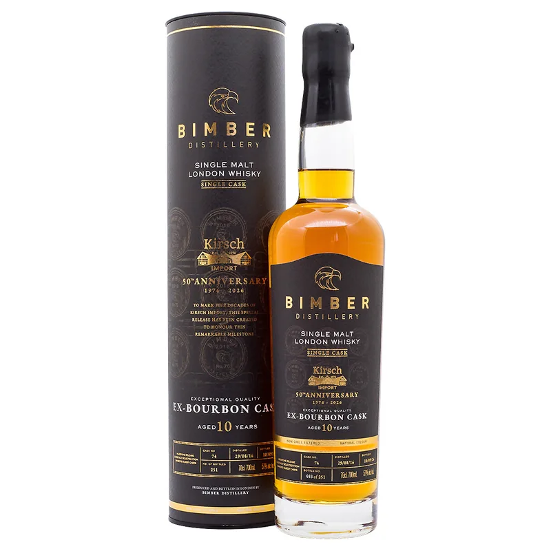 Bimber – Aged 10 Years 2016/2026 Cask 74 Germany Exclusive Single Malt (70cl, 57%)