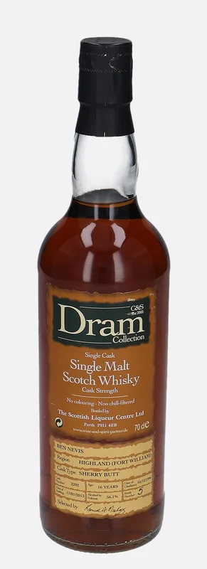 Ben Nevis – 1996 16 Year Old The Scottish Liqueur Centre Dram Collection