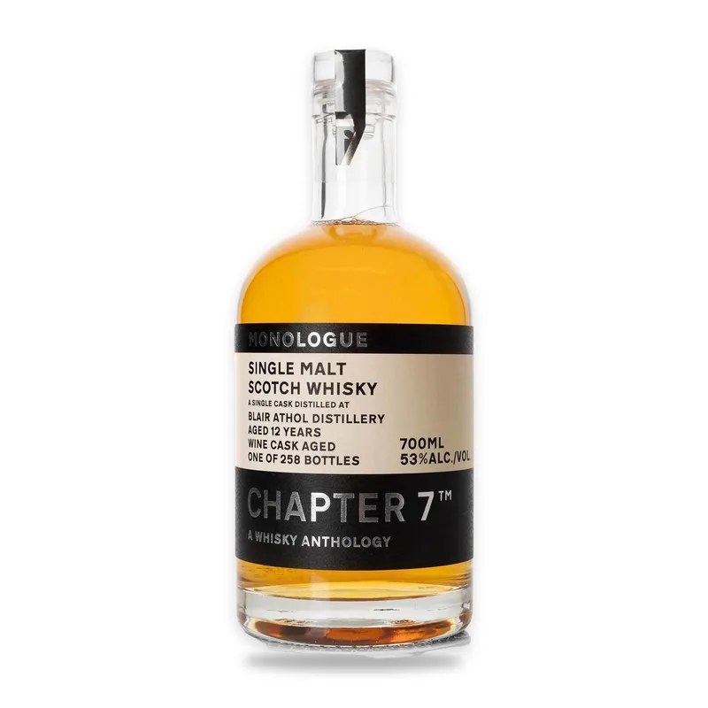 Chapter 7 Monologue Blair Athol 12 Year Old Wine Cask