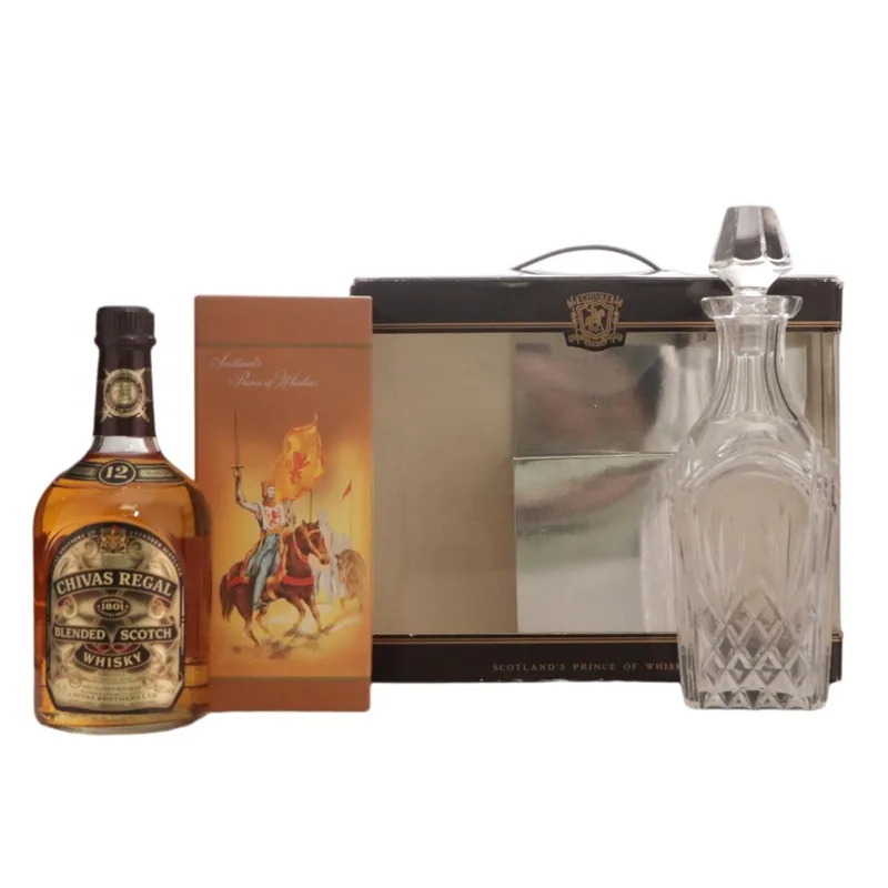 Chivas Regal 12 Year Old Commemoration the Accreditation of Quality Standard - Decanter Gift Pack (75cl, 40.00%)