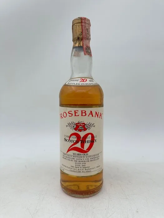 Rosebank 20 years old Zenith import - b. 1980s - 75cl