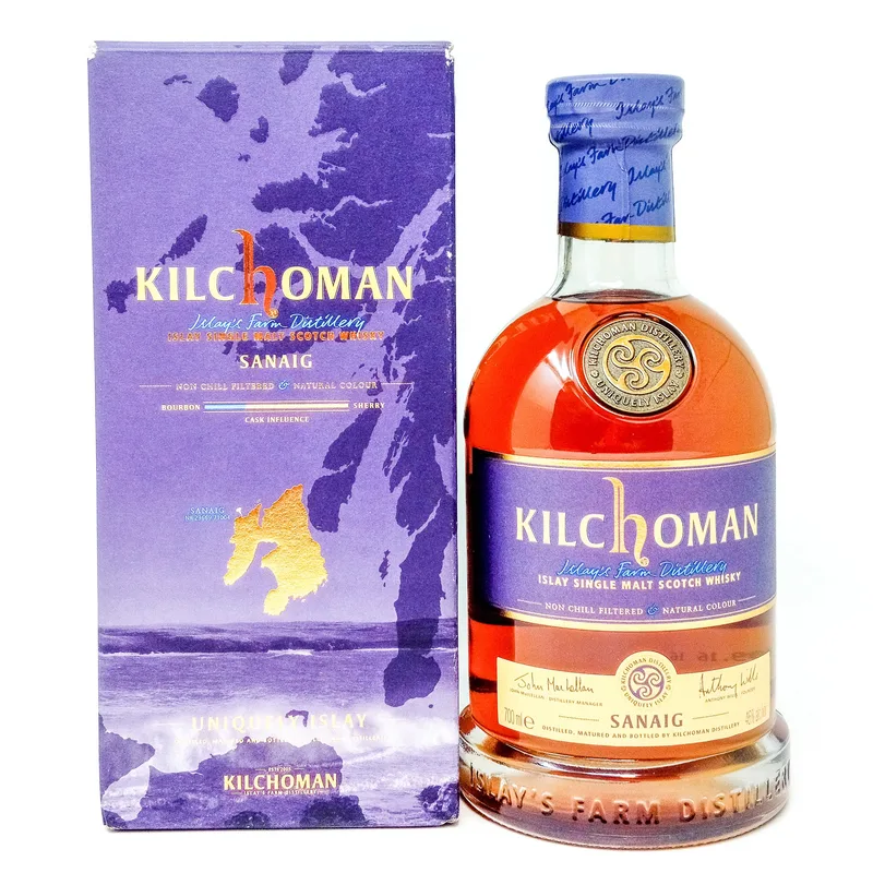 Kilchoman – Sanaig Single Malt Scotch Whisky (70cl, 46%)