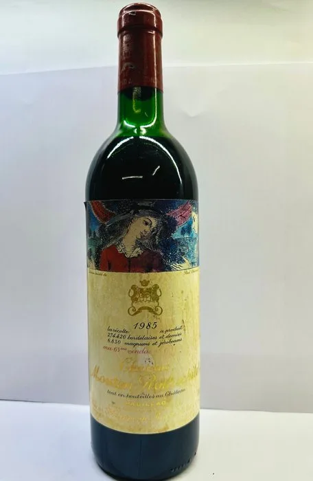1985 Château Mouton Rothschild - Pauillac 1er Grand Cru Classé - 1 Bottle (0.75L)