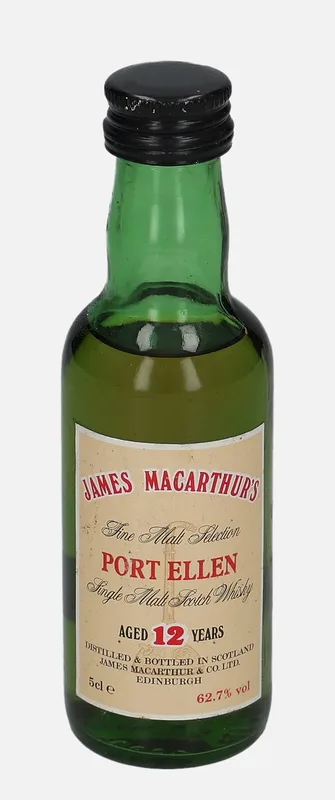 Port Ellen – 12 Year Old James MacArthur Fine Malt Selection (5cl, 62.7%)