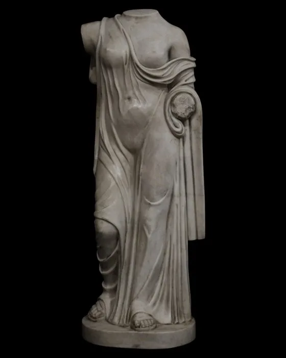 Sculpture, Torso di Venere Togata - 121 cm - Marble
