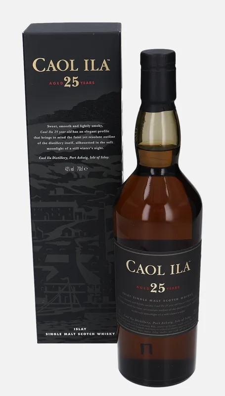 Caol Ila – 25 Year Old (70cl, 43%)