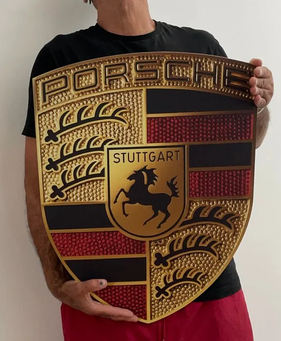 Aluminium XL LOGO - Porsche - NO ENVIO A CANARIAS