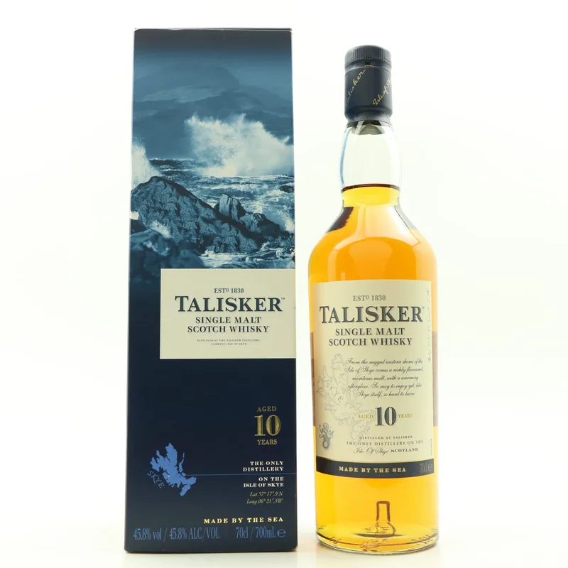Talisker – 10 Year Old (70cl, 45.8%)