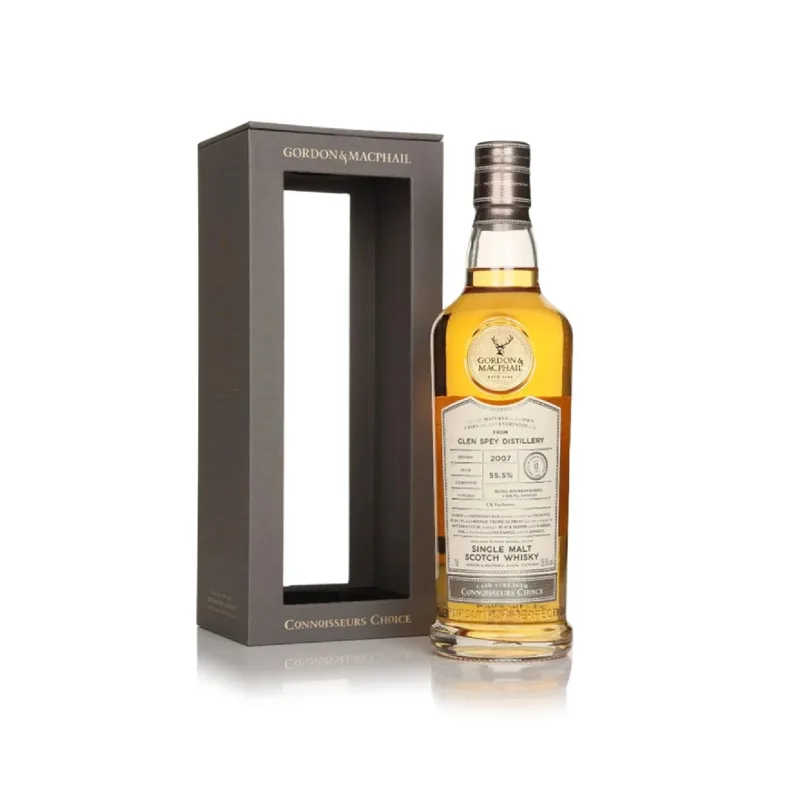 Glen Spey – 17 Year Old 2007 Gordon & MacPhail Connoisseurs Choice Single Refill Bourbon Barrel #16601503 UK Exclusive Speyside Single Malt Whisky (2025)