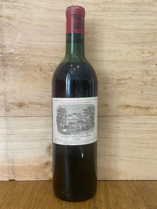 1960 Chateau Lafite Rothschild - Pauillac 1er Grand Cru Classé - 1 Bottle (0.75L)