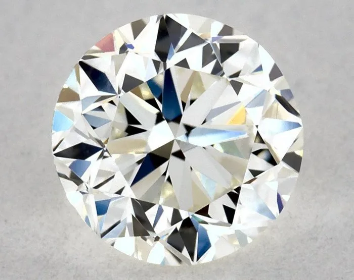 1 pcs Diamond (Natural) - 0.72 ct - Round - I - VVS2 - International Gemological Institute (IGI)