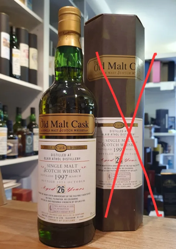 Blair Athol – 1997 26 Year Old Old Malt Cask, Hunter Laing (70cl, 50%)
