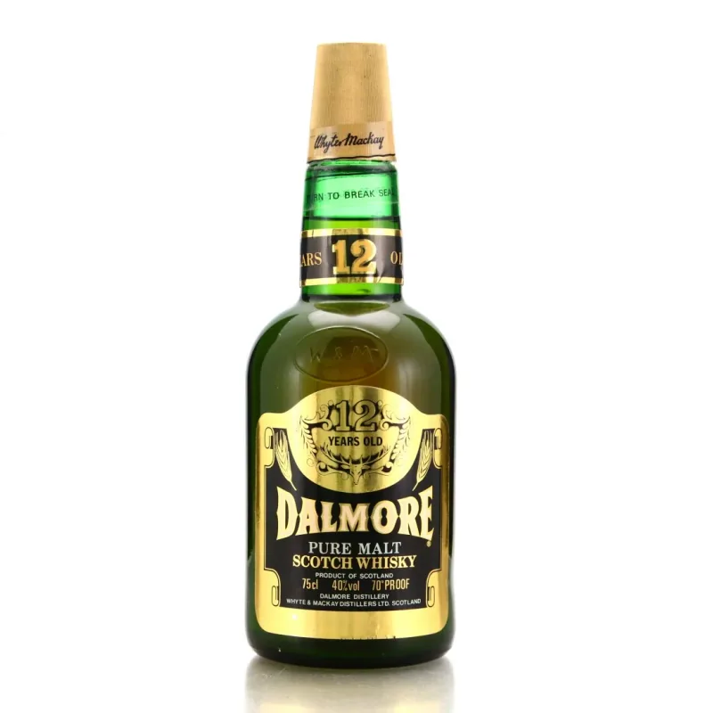 Whyte & Mackay Dalmore 12 Year Old Highland Single Malt Scotch Whisky - 1970s (75cl, 43%)