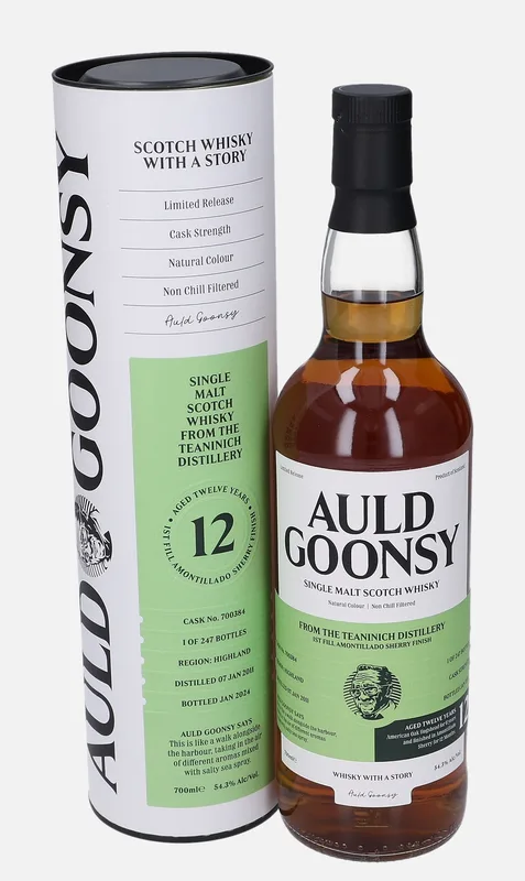 Teaninich – 2011 12 Year Old Global Whisky Auld Goonsy