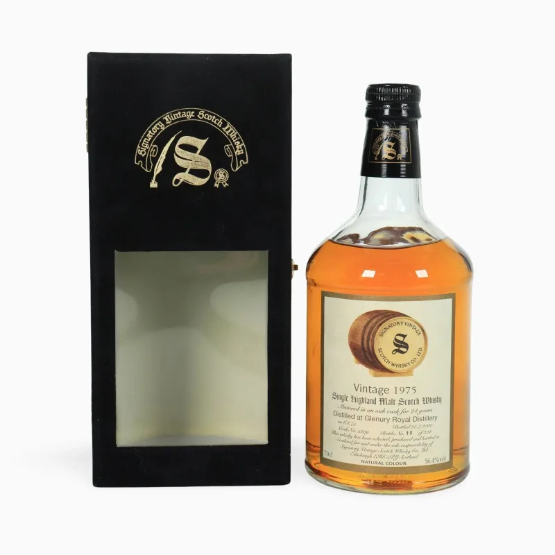 Glenury Royal – 1975 24 Year Old Signatory Vintage Single Cask #5239 Highland Single Malt Whisky