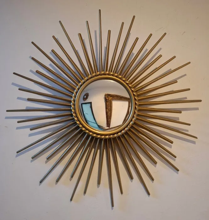 Chaty Vallauris - Mirror - Steel - Signature on the back