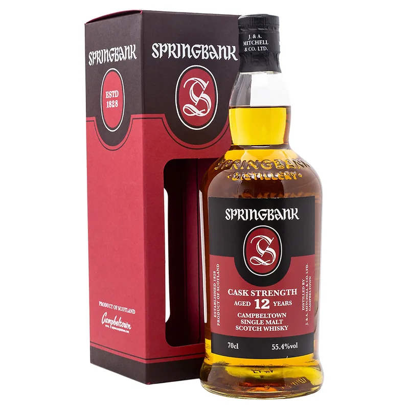 Springbank – Aged 12 Years Cask Strength 2021 Release (70cl, 55.4%)