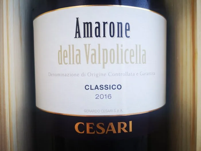 2016 Cesari - Amarone della Valpolicella, Veneto DOCG - 1 McKenzie (5.0L)