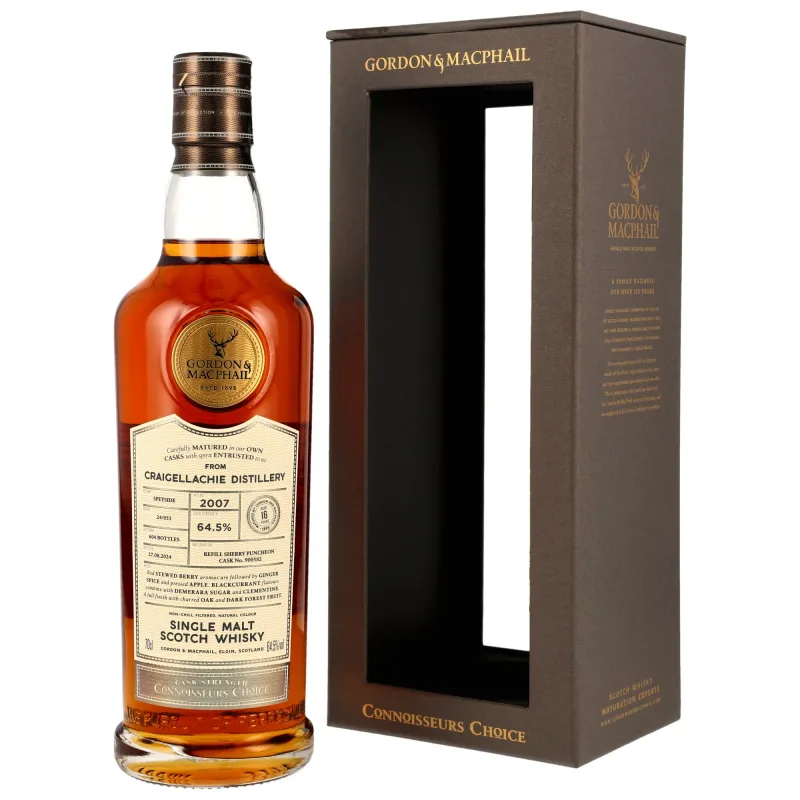 Craigellachie – 16 Year Old 2007/2024 Gordon & MacPhail Connoisseurs Choice Cask Strength