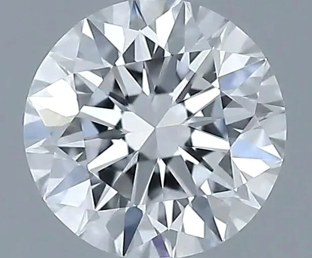 1 pcs Diamond (Natural) - 0.50 ct - Round - D (colourless) - VVS1 - Gemological Institute of America (GIA) - *VG*