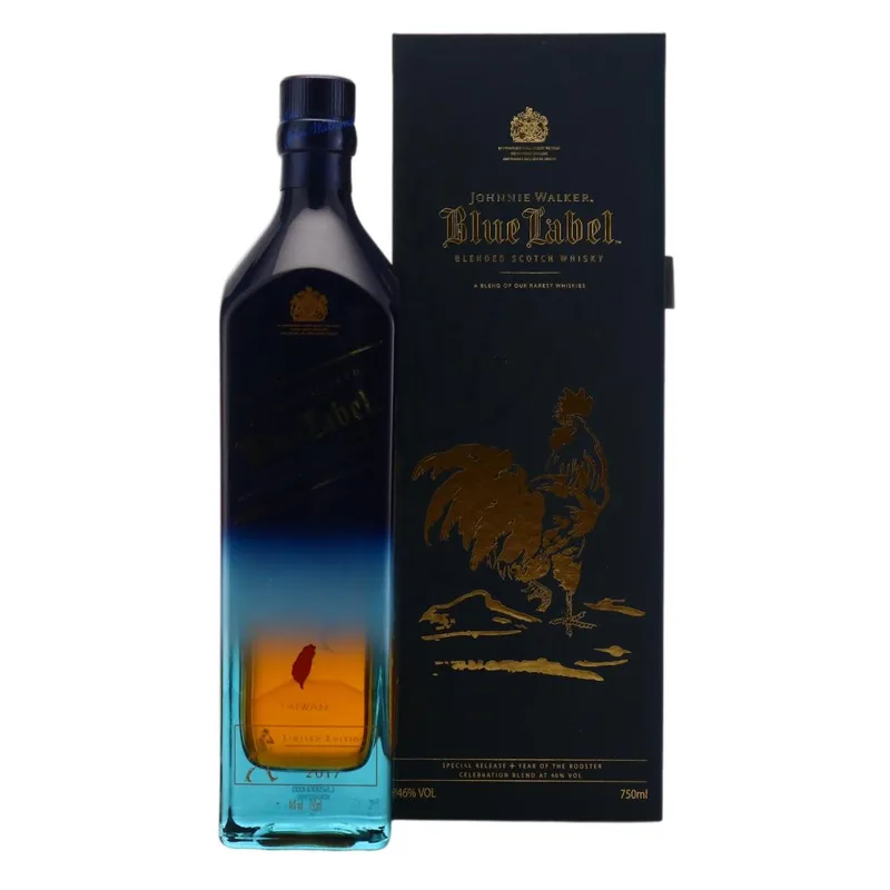 Johnnie Walker – Blue Label Year of the Rooster 2017 75cl / Taiwan (75cl, 46.00%)