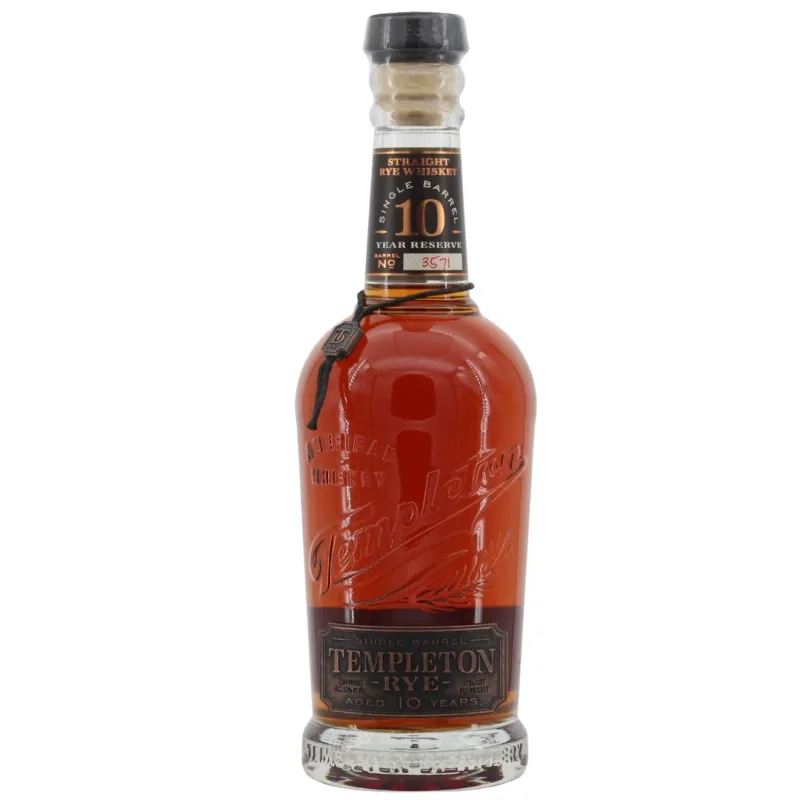 Templeton – Single Barrel Rye 10 Year Old