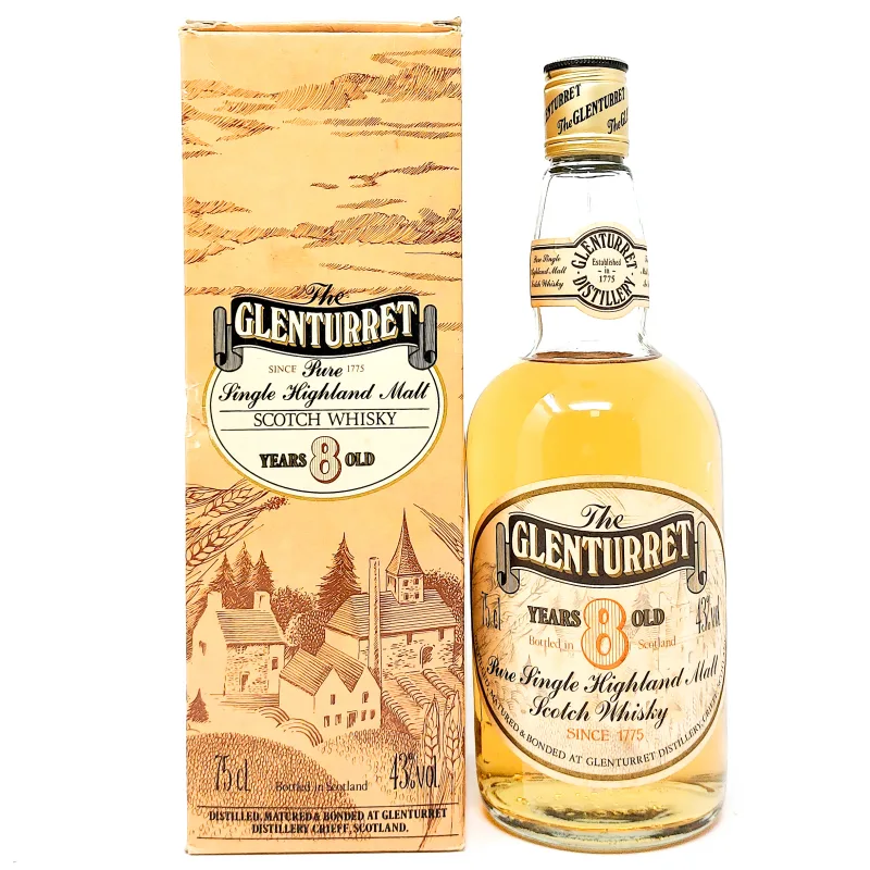 Glenturret – 8 Year Old Pure Single Malt 1980s