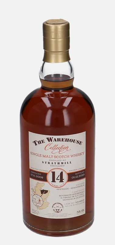 Strathmill – 2009 14 Year Old Whisky Warehouse No.8 The Warehouse & Friends (70cl, 58.4%)