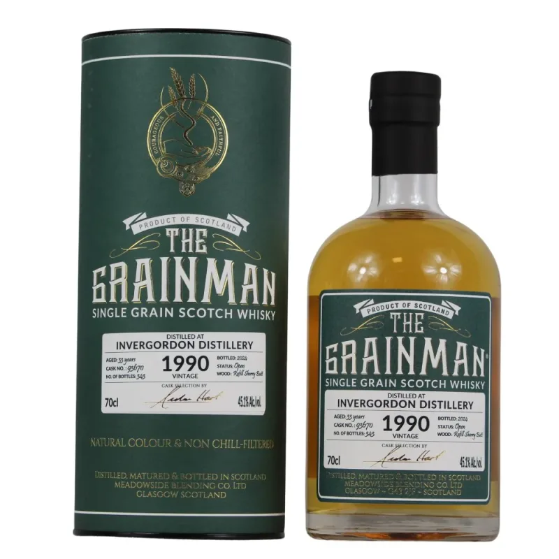 Invergordon – 33 Year Old The Grainman 1990/2024