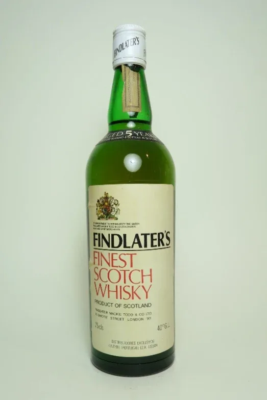 Findlater's Finest Scotch Blended Whisky 5 Year Old - 1970s (75cl, 40%)