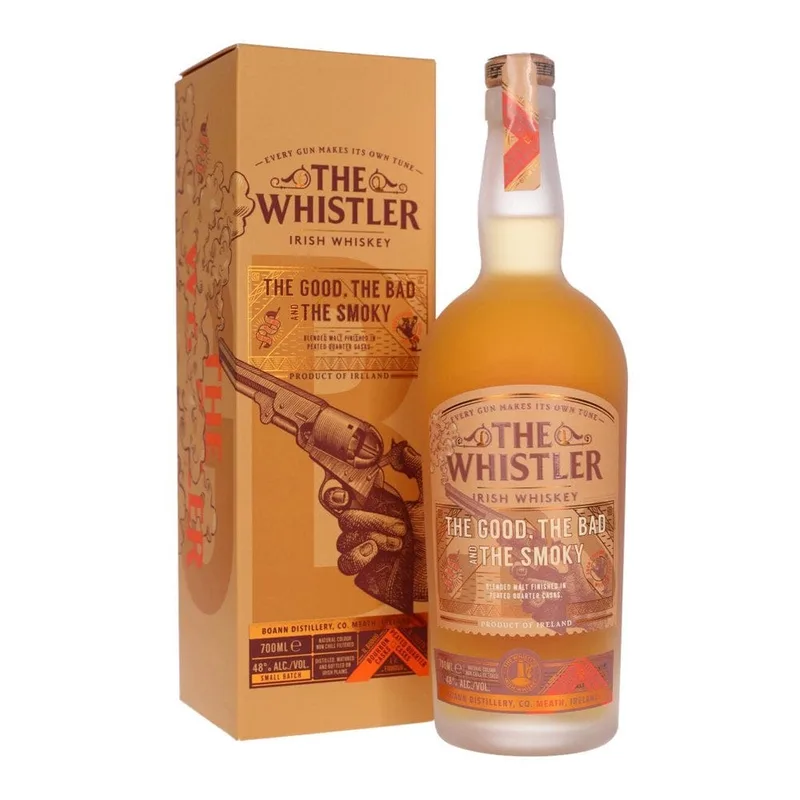 The Whistler Smoky Blended Malt Irish Whiskey (70cl, 48%)