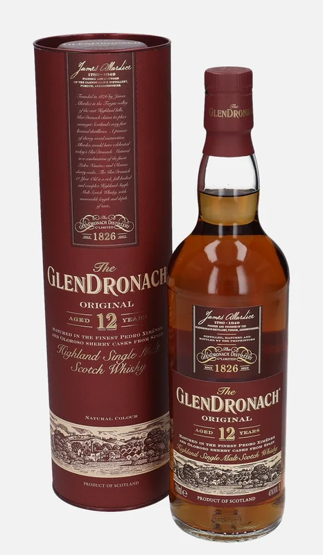 Glendronach – Original 12 Year Old (70cl, 43%)
