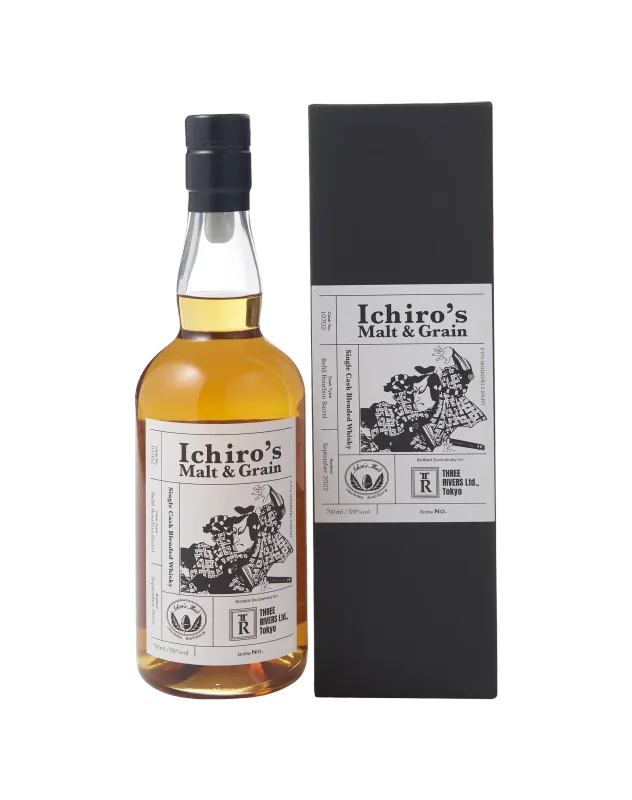 Ichiro's Malt & Grain Three Rivers Refill Bourbon Barrel #10702