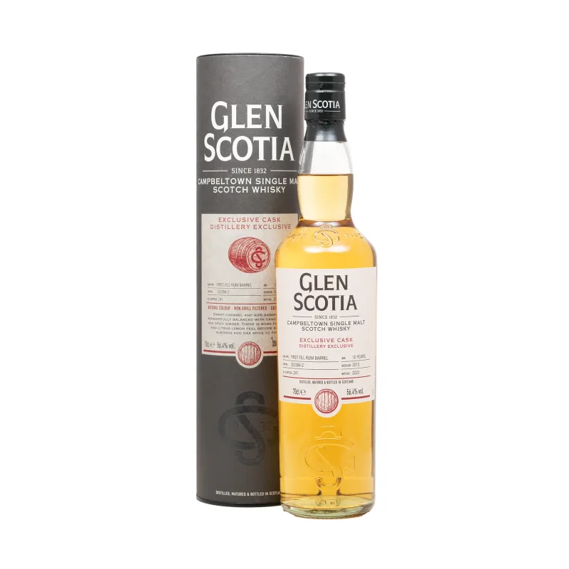 Glen Scotia – 2013 10 Year Old Single Cask 1st Fill Rum Barrel