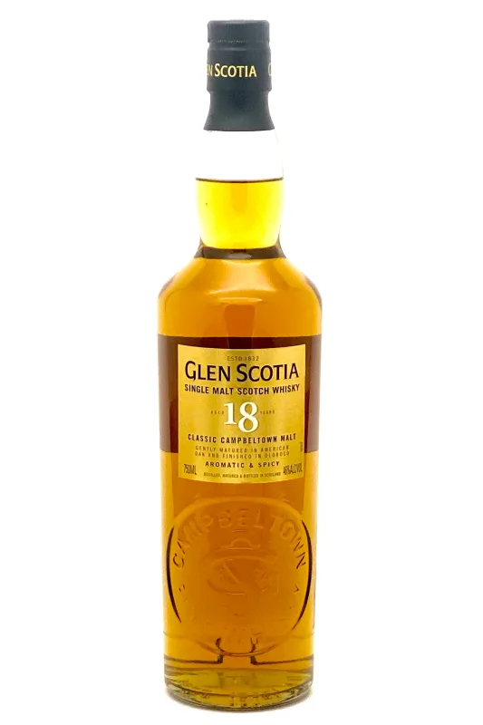 Glen Scotia – 18 Years Old Single Malt Scotch Whisky