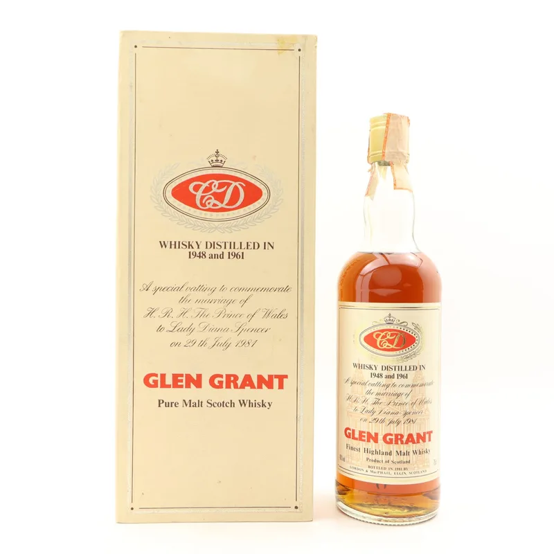 Glen Grant – 1948 & 1961 Royal Marriage Gordon & MacPhail 75cl (75cl, 40%)