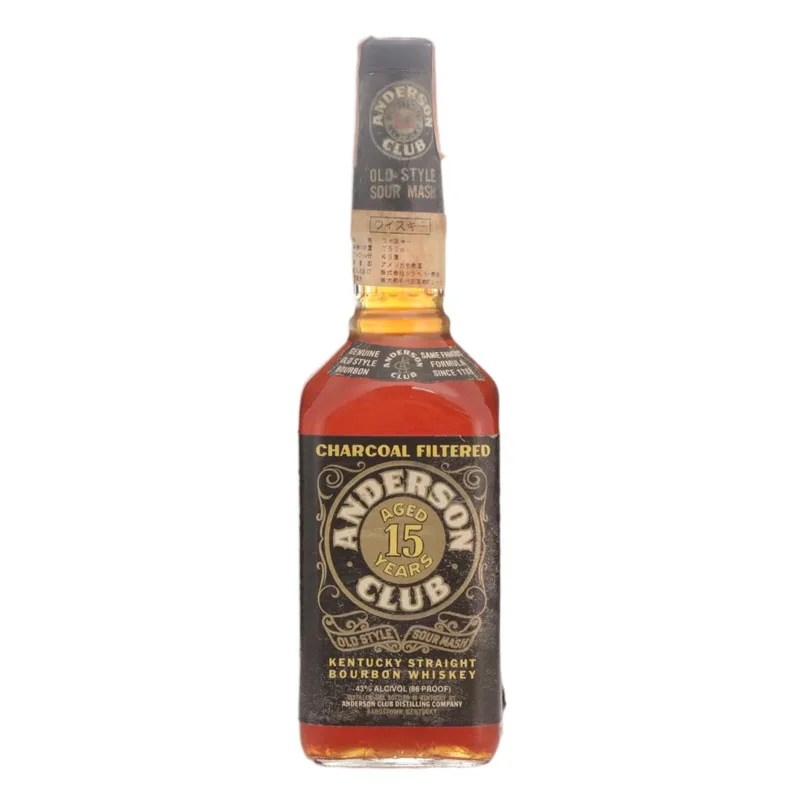 Anderson Club 15 Year Old Kentucky Straight Bourbon (75cl, 43.00%)